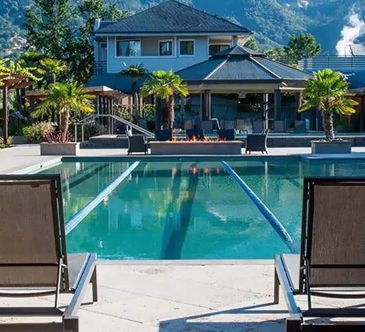 Pool at Calistoga