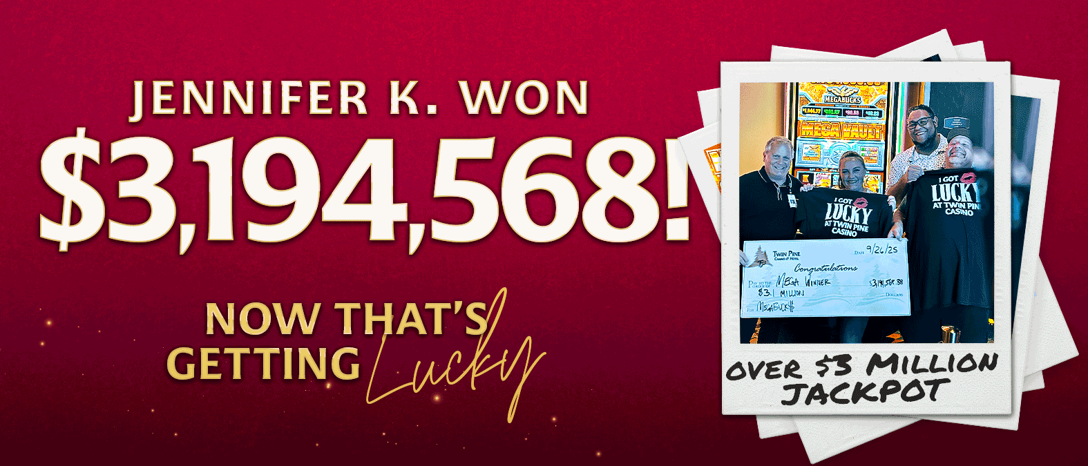 Jackpot Winner: Jennifer K